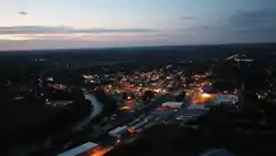 City of Cynthiana at Sunset