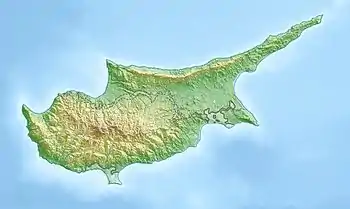 Kythrea is located in Cyprus