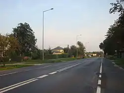 Voivodeship road 835 in Czerniejów