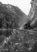 In the Black Canyon of the Gunnison, 1904