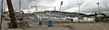 Demolition of the old stadium