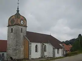 The church in Déservillers