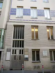 Detail of Döblergasse 4 apartment building (1909–1911)