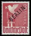 Germany, 1948: Allied control mark for Berlin postage.
