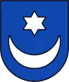 Coat of arms of Oelde, Germany (1910).