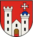 Fortified gate in the Wiehl coat of arms