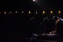 DJ Logic performing at Vail Snow Daze, 2008