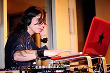 DJane Ipek (İpek İpekçioğlu&nbsp;[de; tr]) at the Anne Klein Women's Prize ceremony 2012