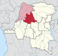 Tshuapa district of Equateur province (2014)