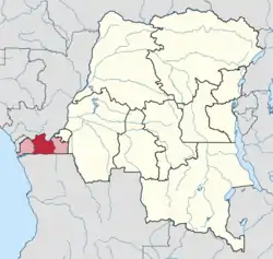 Cataractes district of Kongo-Central province (2014)