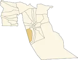 Location of Mih Ouensa commune within El Oued Province