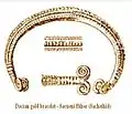 Gold bracelet Săcueni (Bihor County) Dacian-Hallstattian