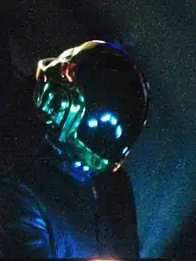 Homem-Christo performing as a member of Daft Punk, 2007