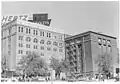 The Dal-Tex Building (right), across the street from the Texas School Book Depository Building