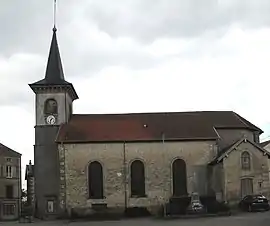 The church in Damas-et-Bettegney