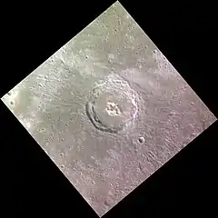 Approximate color image by MESSENGER