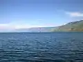 Lake Toba from Tongging Village, near Sipiso-Piso Waterfall