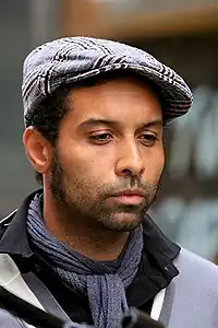 Papa Dee during an interview at Götgatsbacken, Stockholm, on 2 June 2008.