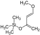 Structural formula of Danishefsky's diene