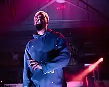 Brown performing in November 2022