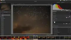 Darktable 3.2.1 in darkroom view