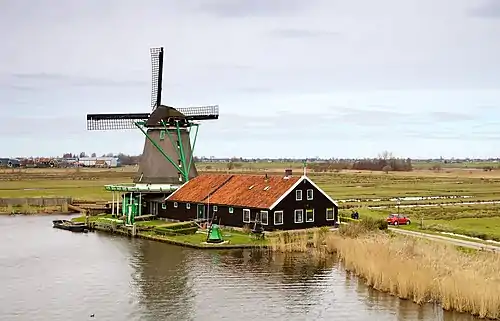 Image 102De Zoeker windmill, Netherlands. (from Portal:Architecture/Industrial images)