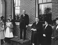 Dedication ceremony, Scottsville, 1911.