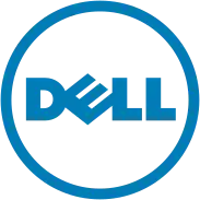 Dell's logo, used before the acquisition of EMC, used from 2010 to 2016