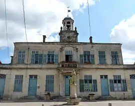 The town hall in Demange-aux-Eaux