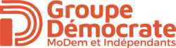 Democratic group, MoDem and Independents logo