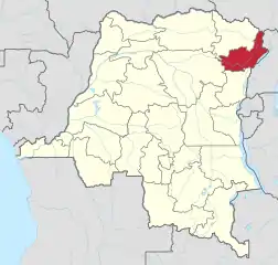 Current province of Ituri