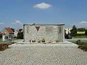 P-triangle at a Zgorzelec memorial