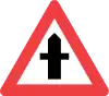 A11: Dangerous crossroad with a non-priority road