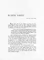 Der Eigene, vol. 2 (1898), no. 1 - two issues in this format - here, the opening page of a gay short story, the journal's first gay text