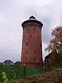 The old water tower of Randers from 1905, now decommissioned.