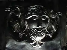 Man or god, Gundestrup Cauldron. Silver; Celtic, ca. 100 BCE.