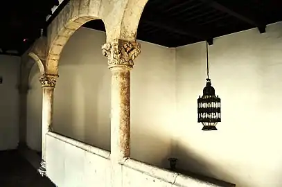 Detail of the stairway