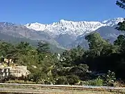 Dhauladhar mountain ranges,view from Dharamshala