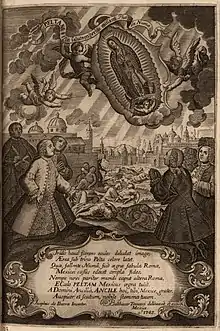 Image 7Mexico City epidemic of 1737, with elites calling on the Virgin of Guadalupe (from History of medicine)