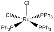 Dichlorotris(triphenylphosphine)ruthenium(II) is a precatalyst based on ruthenium.