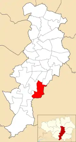 Didsbury East electoral ward within Manchester City Council