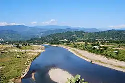 Dikrong river near Itanagar