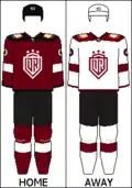 Uniforms used since the 2020-2021 KHL season.