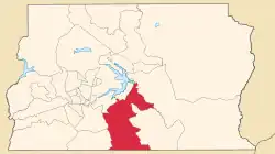 Location in the Federal District