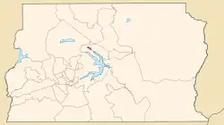 Location within Federal District