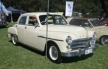 1950 Dodge Kingsway Custom (D36). Dodge D36 models were assembled in Australia by Chrysler Dodge Distributors Ltd, the predecessor of Chrysler Australia