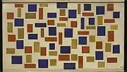Theo van Doesburg, 1918, Composition XI, oil on canvas, 57 x 101&nbsp;cm