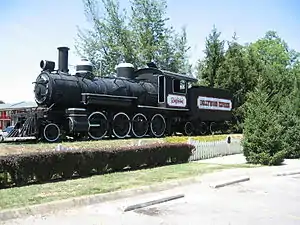 The "Dollywood Express" at Dollywood.