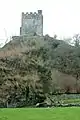 Dolwyddelan Castle on its hill