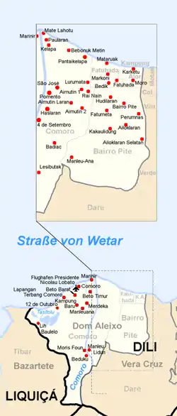 Location of Kampung Alor